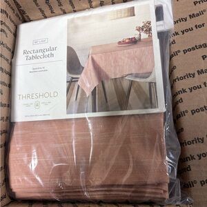 Threshold Rectangular Tablecloth - Soft Pink